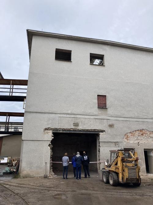 Muzeum starých strojů a technologií, rok 2021 - začátek rekonstrukce