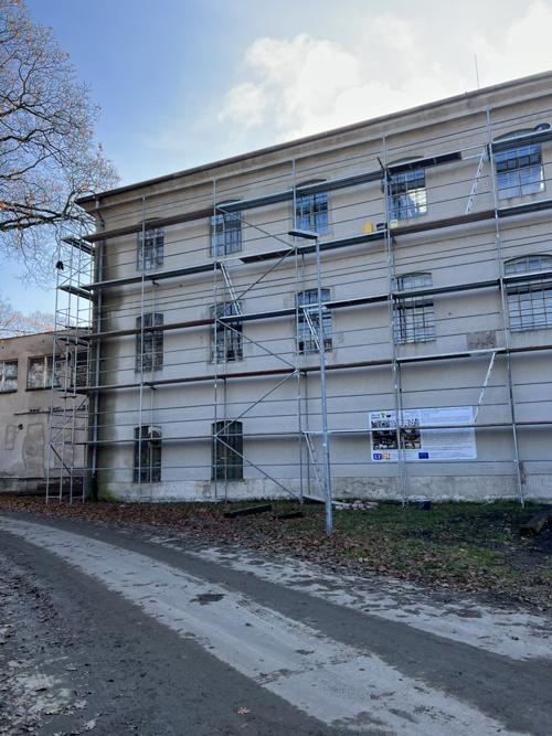 Muzeum starých strojů a technologií, rok 2022 - průběh rekonstrukce