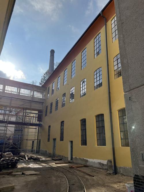 Muzeum starých strojů a technologií, rok 2022 - průběh rekonstrukce