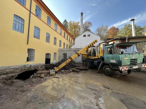 Muzeum starých strojů a technologií, rok 2022 - průběh rekonstrukce