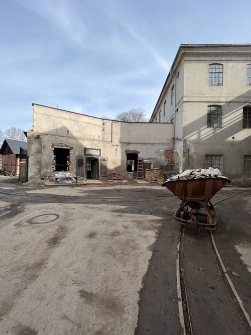 Muzeum starých strojů a technologií, rok 2022 - průběh rekonstrukce